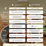 KAI Confinement Meal Menu (Week 3 - Premium)
